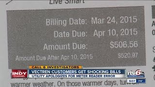 Vectren customers shocked by high bills