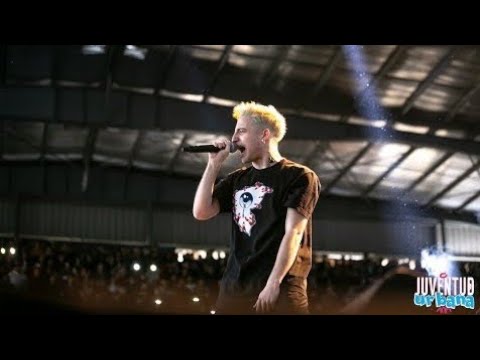 #Wos, #Dtoke y # Klan se rompen un #Freestyle en #JuventudUrbana 2019