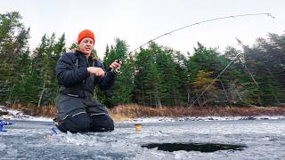 Ice Fishing In Northern Ontario (First Trip Of The Season)