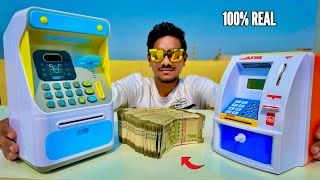 RC Realistic ATM Money Bank With Sensor Lock Unboxing & Testing- Chatpat toy TV