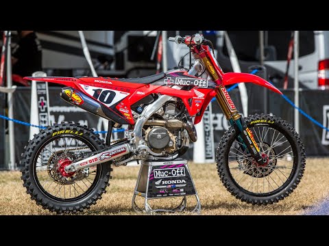 Inside Justin Brayton's Factory Muc-Off Honda CRF450 - Motocross Action Magazine