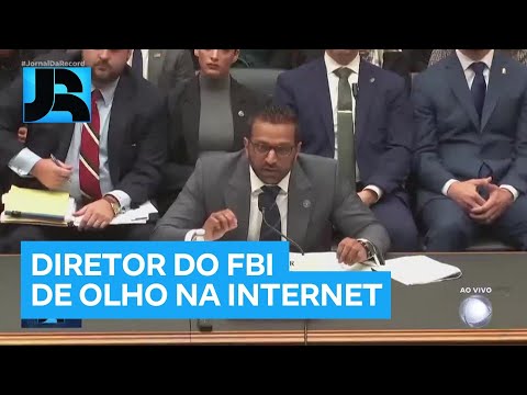 Diretor do FBI afirma que plataformas digitais precisam ser controladas para combater a violência