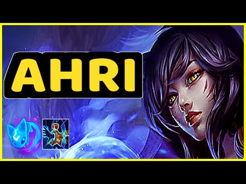 AHRI VS MORGANA MID GAMEPLAY
