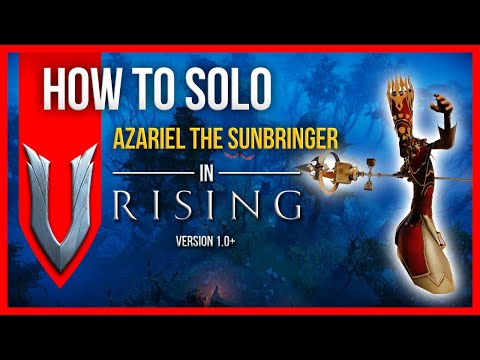 V Rising Solo Boss Guide - Azariel the Sunbringer