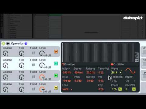 Ableton Live Operator Tutorial Techno Fundamentals More Than A Bassline  John Selway (RU)