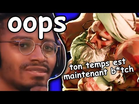 I shouldn't have underestimated the best French player...