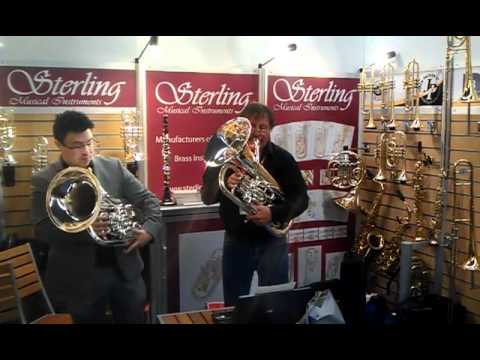 John Packer JP374L Sterling Key of Bb Euphonium w/Lightweight Case & Mouthpiece image 8