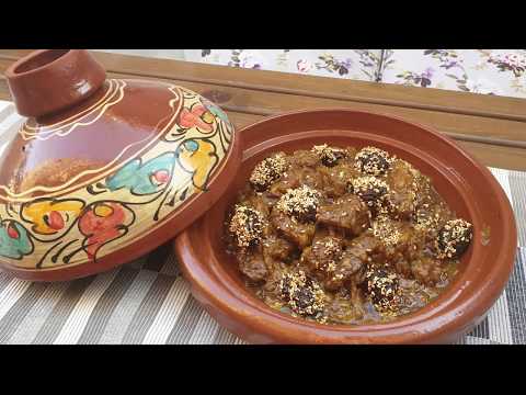 Makla Cooking - طريقة عمل طاجن اللحم بالبرقوق أو الارسيا