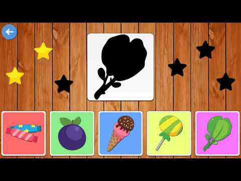 Game installation shapes Sweet- Fruit- Ice Cream..Toys Toto.