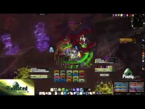 Guild Pixelated - Elerethe Renferal Mythic (first kill, healer+dps POV)