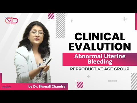 Abnormal Uterine Bleeding || Clinical Evaluation || Shonali Chandra