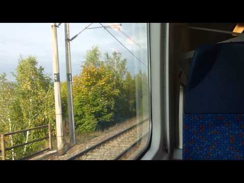 Odjezd vlakem Os 7009 (ČD 844.017) - Jirkov zastávka, 6.10.2013