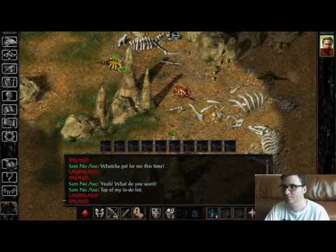 Let's Play Baldur's Gate 1 (LoB, Beastmaster) Part 4: LoB Basilisk Slaying