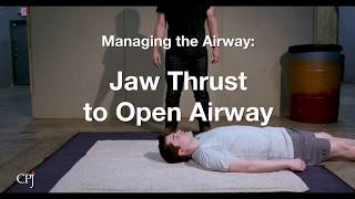 4c. Managing the Airway: Jaw Thrust
