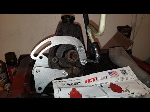 ICT Billet BBC Power Steering Bracket Update.