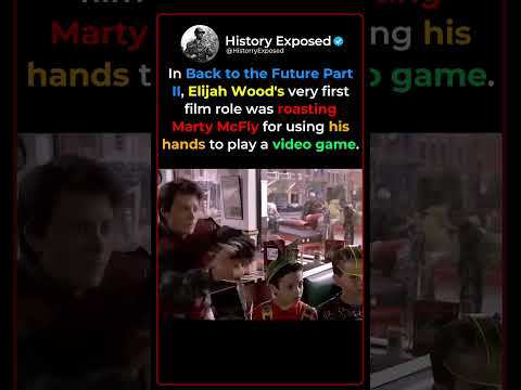 Elijah Wood's First Movie Role Was Absolutely Savage 😂🎮