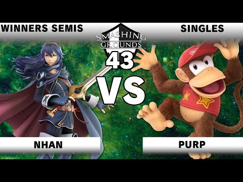 Smashing Grounds 43 Winners Semis - Purp [Diddy Kong] v Nhan [Lucina]