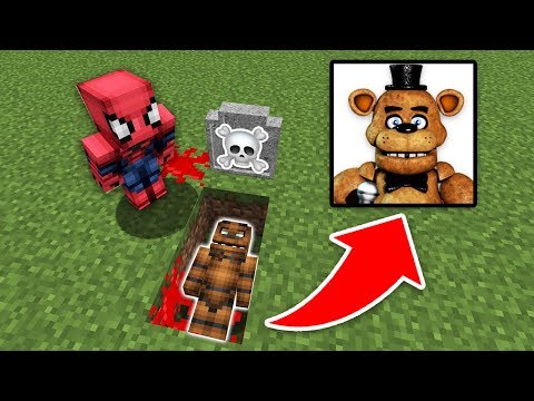 KORKUNÇ AYI FREDDY'NİN 1000 YILLIK MEZARINI BULDUM! - Minecraft
