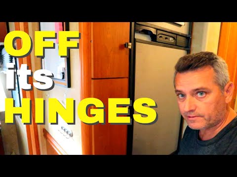 Norcold RV Refrigerator Door Replacement [Full Time RV Living]