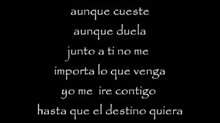 Relaciones Peligrosas   solo por amor letra