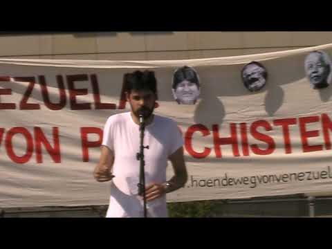 #NoMasBloqueo Berlin 18.Juli Frente Unido Latino America / Axel Plasa #HaendewegvonVenezuela