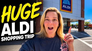 Aldi shopping trip at a location I have not been to in over 10 years - what did we find