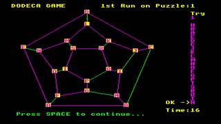 The Dodeca Game for the BBC Micro