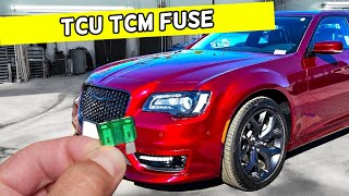CHRYSLER 300 TCM TCU  FUSE LOCATION REPLACEMENT