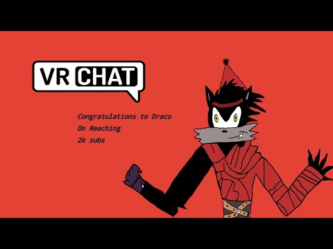 VRChat stream 2k celebration with friends