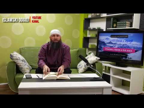ZIMSKA ŠKOLA ISLAMA HADIS 1. ČAS | mr.Elvedin Pezić