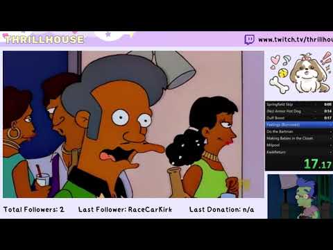 Apu's Pool Party Any% Speedrun by Thrillhouse (52.90 Current WR)