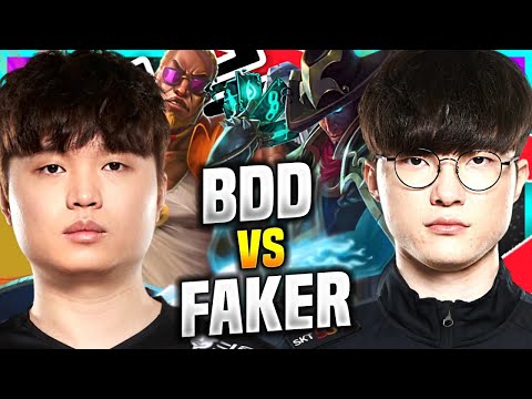 T1 Faker Plays Twisted Fate vs GEN Bdd Lucian!  |  Preseason 11T1 FAKER vs GEN BDD!