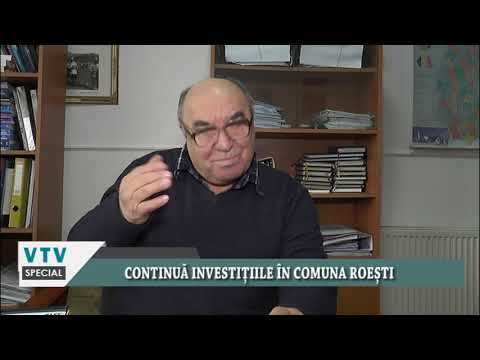 CONTINUA INVESTITIILE IN COMUNA ROESTI