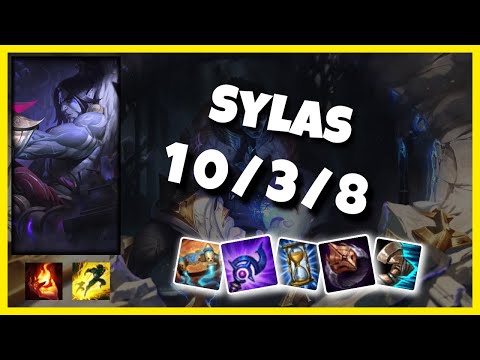 KOREAN Challenger Sylas MID (10/3/8) vs NUNU & WILLUMP Gameplay Replay - Patch 10.18
