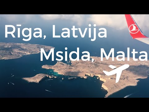 Latvija ✈ Malta