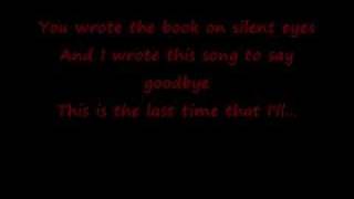 Aiden Silent eyes lyrics