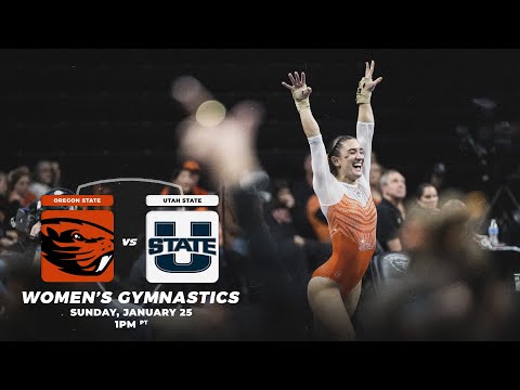 Oregon State vs. Utah State | Women's Gymnastics | Sunday, Jan. 25, 2026 | On-Demand | Replay