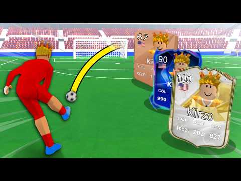 Scoring with Every Card in Realistic Street Soccer! (Roblox)
