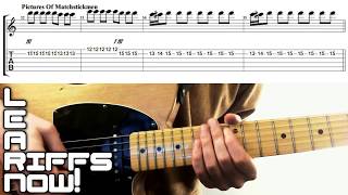PICTURES OF MATCHSTICK MEN Riff Lesson With Tab | Status Quo ☮️👌🤘