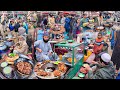 Breakfast In Afghanistan Traditional Street Food Liver Fry Rush Dumpukht
