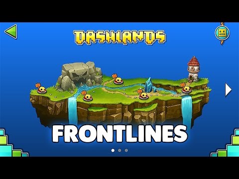 Geometry Dash World - "Frontlines" 100% Complete | GuitarHeroStyles