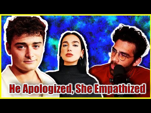 Hasanabi Reacts to Noah Schnapp Apology Video & Dua Lipa on Gaza | Hasan Clip Factory
