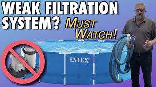 The Best Way to Vacuum an Intex Pool!