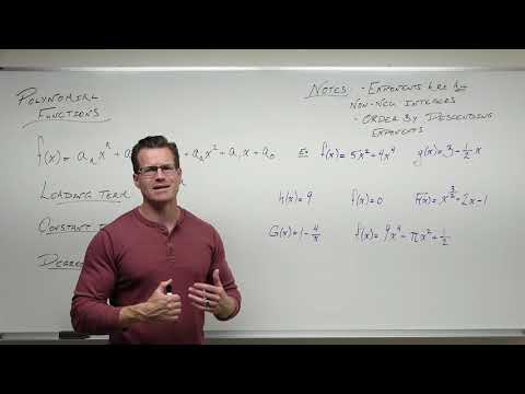 Introduction to Polynomial Functions (Precalculus - College Algebra 27)