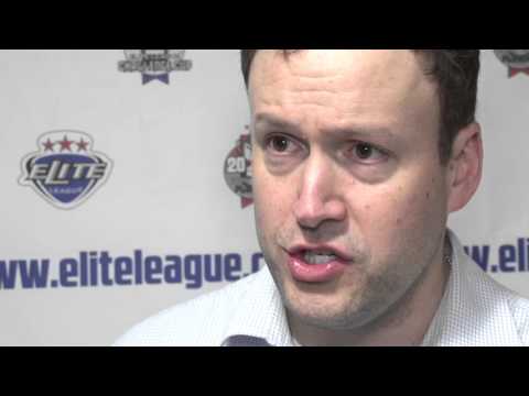 Chuck Weber looks ahead to the playoff final v Nottingham Panthers