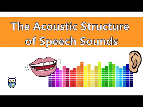 The Acoustic Structure of Speech Sounds