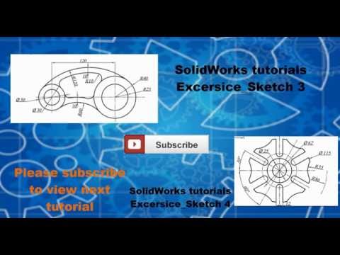 SolidWorks 2016 tutorials Excersice_Sketch 3