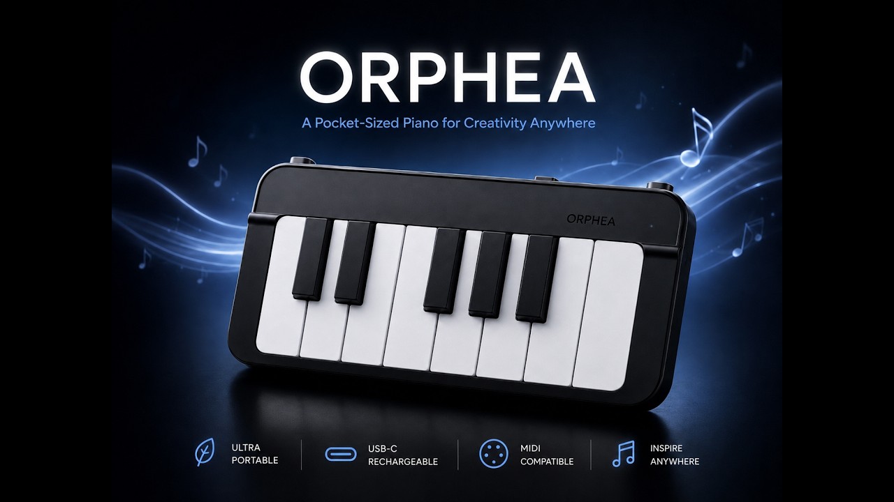 Kickstarter - Orphea Mini Piano - YouTube