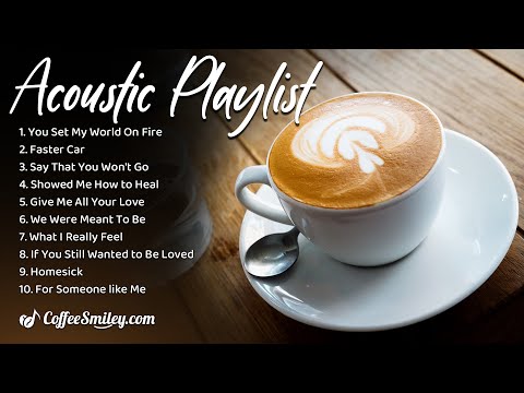 Best English Acoustic Love Songs♫ Relaxing Coffee Music Playlist