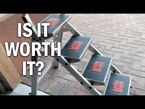 Little Giant Ladder Systems 10410BA Safety Step Ladder Review - Is It Worth It?